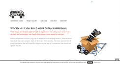 Desktop Screenshot of buildacampervan.com